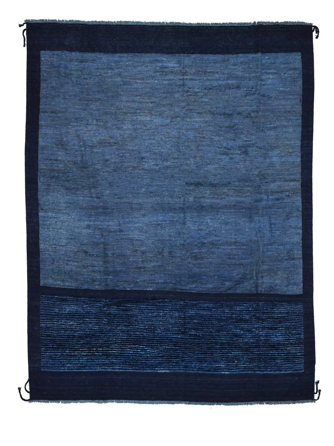 MIDNIGHT BLUE - Moroccan Beni Ouarain rug