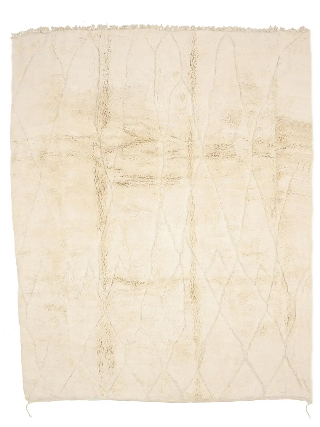 IVORY TRACE - Moroccan Beni Ouarain rug