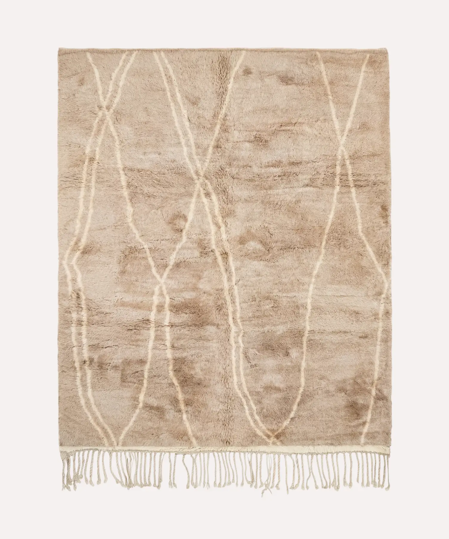 Dune Lines - Moroccan Beni Ouarain rug