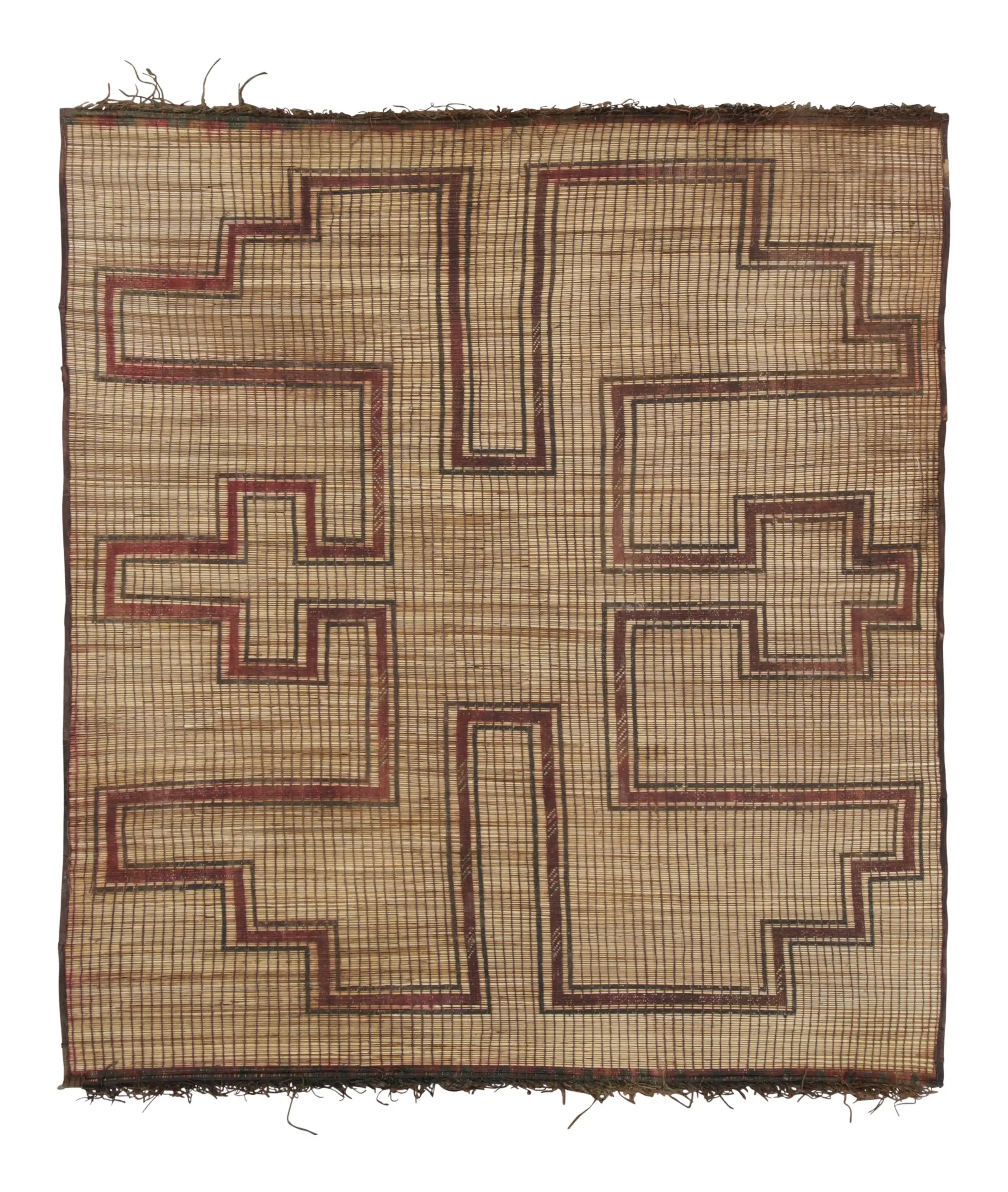 AZRU — Custommade Tuareg Mat - Moroccan Beni Ouarain rug
